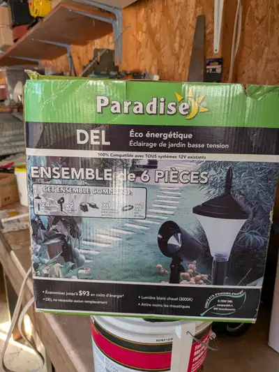 Ensemble de lumière de jardin, View more