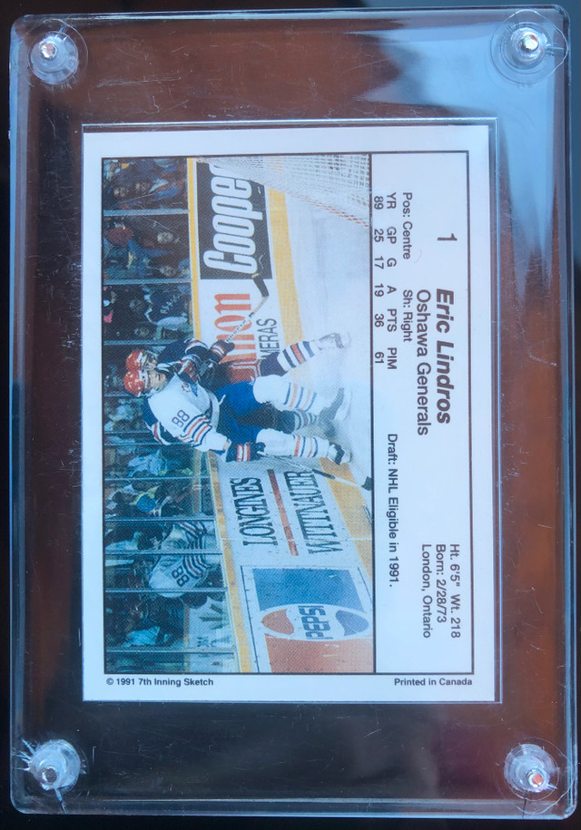 Eric Lindros Hockey Cards in Arts & Collectibles in Kamloops - Image 3