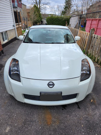 Supercharged Nissan 350Z Performance Pearl White Metallic