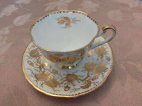 Vintage China Cup and Saucer - Royal Chelsea