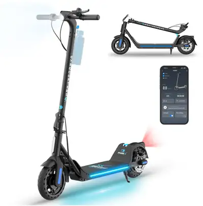 Enhanced Safety: The Gyrocopters FlashX Electric Scooter is built with UL2272-certified safety, meet...