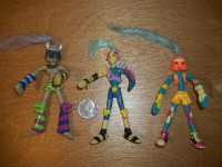 3 Vintage M.I figure