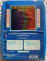 CCR/Creedence Gold Quadraphonic 8-Track Cassette 