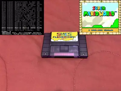 Super Nintendo SNES Everdrive with 8GB SD card, View more