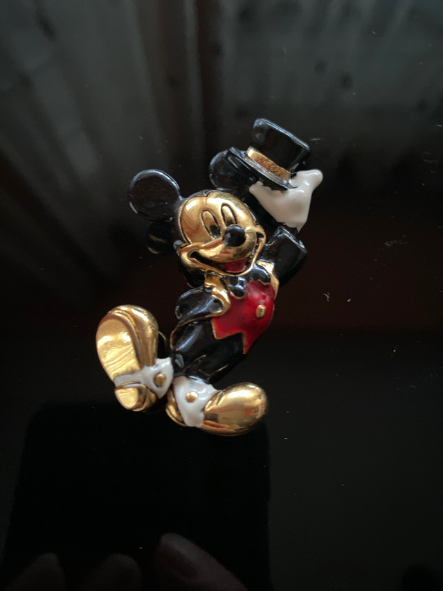 Vintage Napier Disney Mickey Mouse brooch  in Jewellery & Watches in Delta/Surrey/Langley