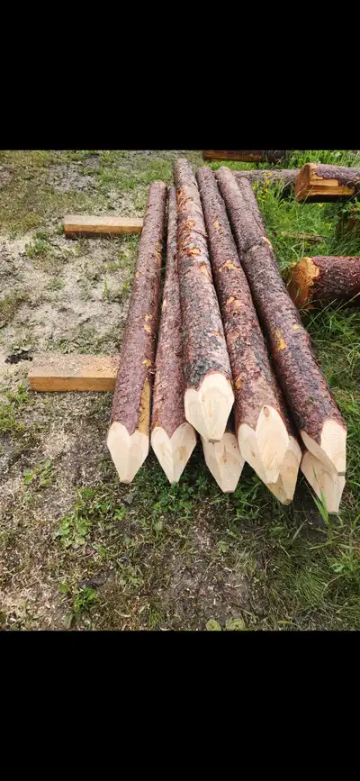 Tamarack fence posts available. Various diameters and lengths available. Prices start at $7/ea for a...