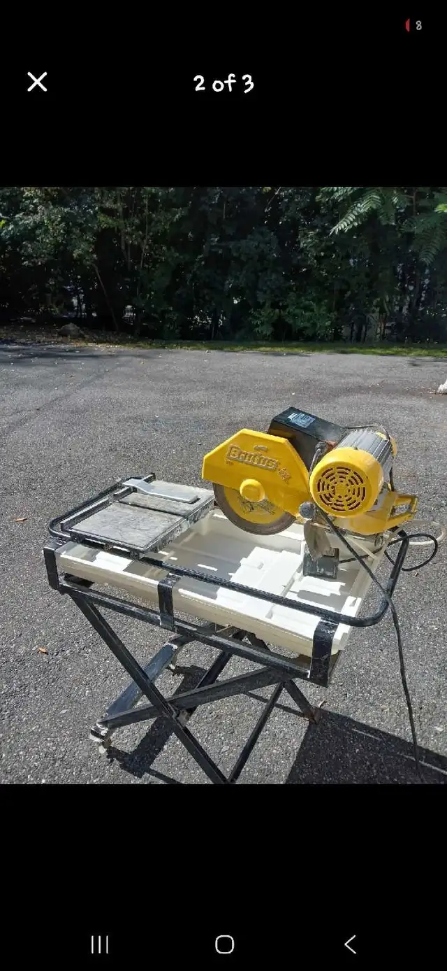 Brutus 18" Tile Saw in Power Tools in Mississauga / Peel Region - Image 3