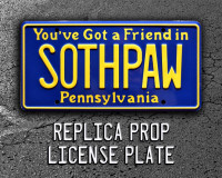 Rocky IV | Sylvester Stallone | SOTHPAW | Metal License Plate