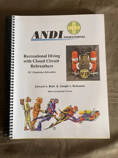 ANDI CLOSED CIRCUIT REBREATHER MANUAL, View more