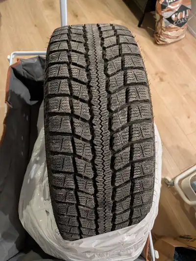Selling a set of 4 premium winter tires mounted on steel rims. Used for less than one season—lots of...