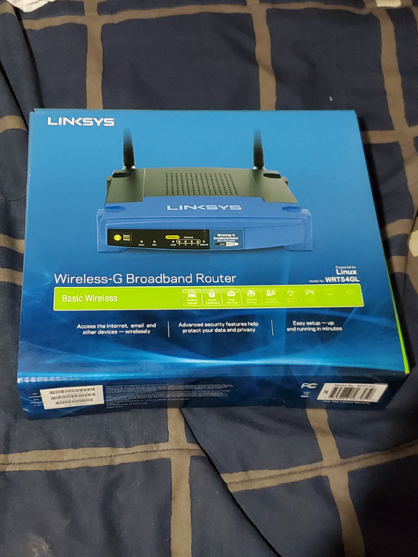 Linksys WRT54GL wireless router in Networking in St. Catharines
