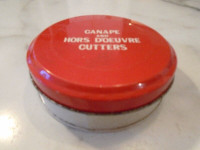 Vintage Canape and Hors D’Oeuvre Cutters in Can