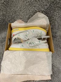 Nike dunks low off white lot 1