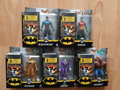 Brand new in package. Never been opened. Batman Gold $17 Nightwing $17 Robin $17 Manbat (sold) The J...