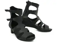Trippen Gladiator Black Noir Shoes Sandals Chaussures 