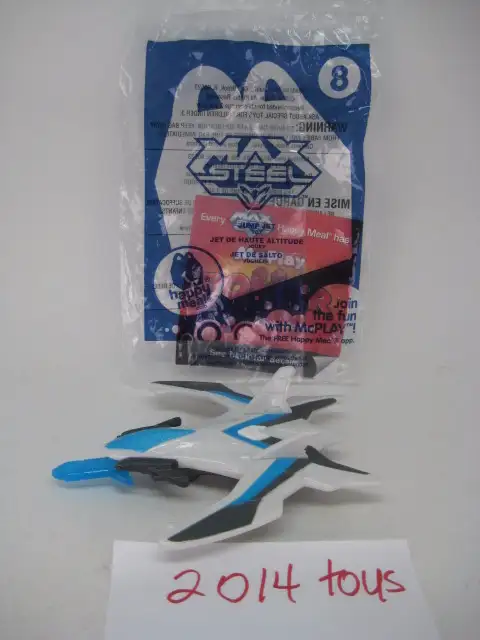 2014 McDonald's MAX STEEL LOT OF 2 - # 5 AND # 862864744145666124