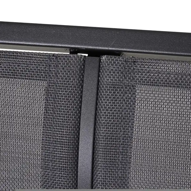 Patio Double Glider Outdoor Steel Sling Fabric Gliding Bench Gar in Patio & Garden Furniture in Markham / York Region - Image 10