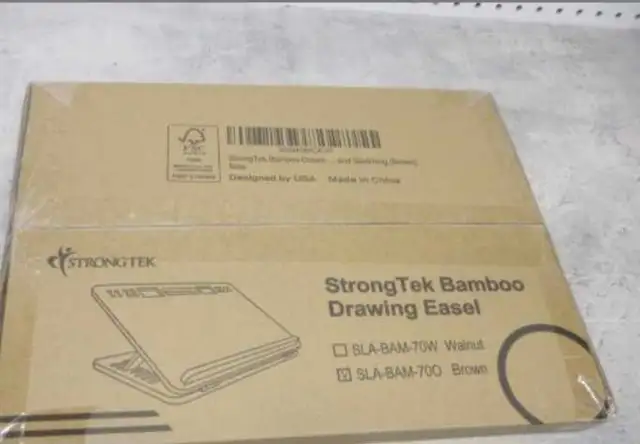 StrongTek 6-Position Bamboo Table Easel, 16x12 Inch in Home Décor & Accents in Ottawa - Image 8