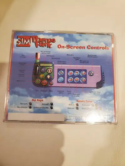 SIM THEME PARK  - On-screen controls, View more