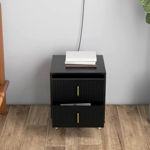 Larger bedside Table, Nightstand w/ 2 Drawers,  End Table  in Other Tables in Markham / York Region - Image 8