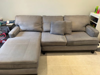 Sectional Sofa /w left facing chaise 