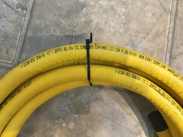 GAS-FLO CONVOLUTED S/S TUBE - 1" X 30 ft long-never used in Other Business & Industrial in Oakville / Halton Region - Image 3