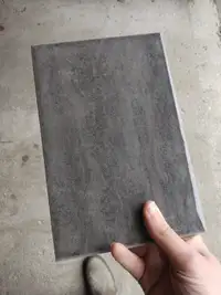 29 grey 9x6 Italian tiles
