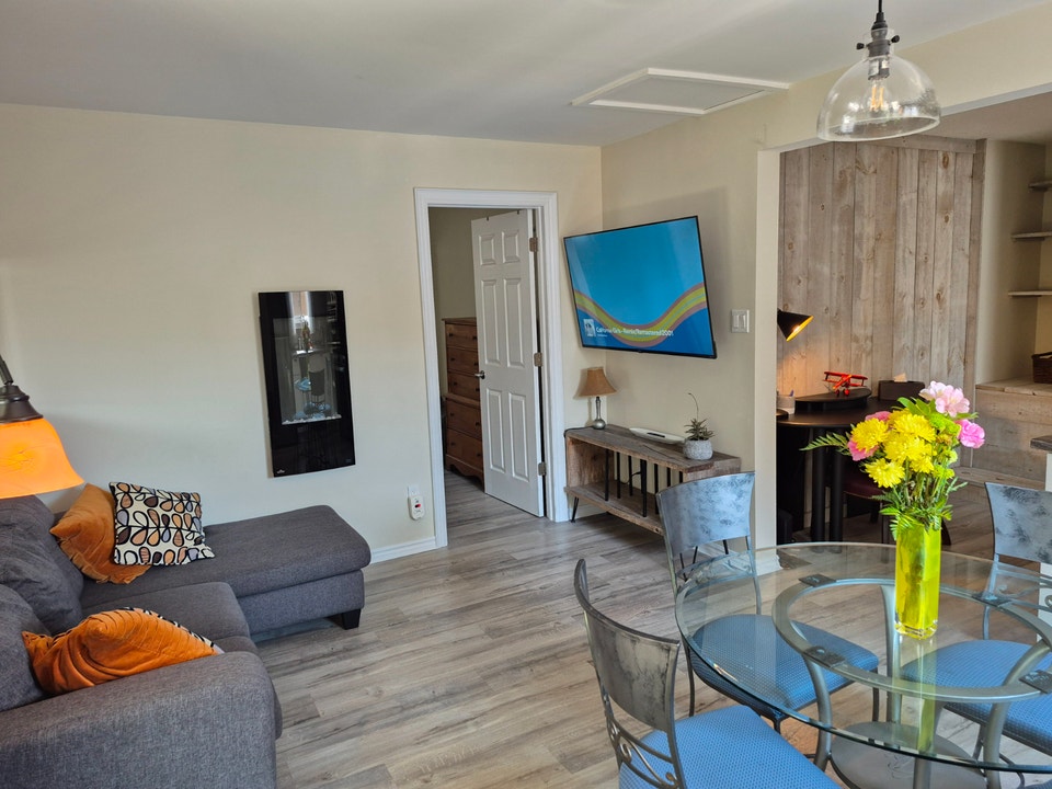 Furnished 1-Bedroom Executive Garden Apartment – All Inclusive – 3