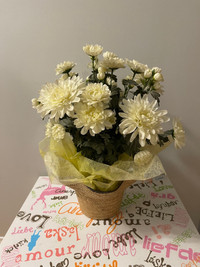 Artificial Flower with Basket 