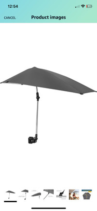 Versa-brella  shade umbrella