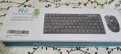 RII WIRELESS MOUSE AND KEY BOARD SET 2.4 G-NEW, View more