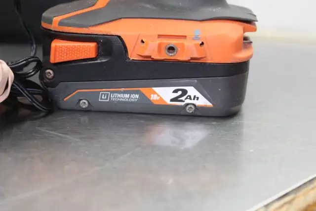 Ridgid Hammer Drill, Impact, 2 Batteries, Charger, Bag in Power Tools in Peterborough - Image 9