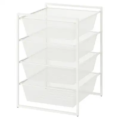 Ikea storage shelf & drawers, View more