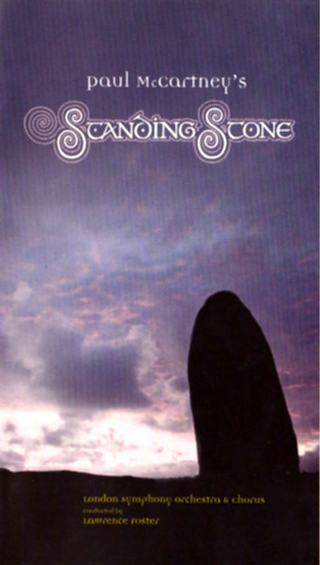 Paul McCartney "Standing Stone" Original 1997 UK Promo Poster in Arts & Collectibles in Ottawa