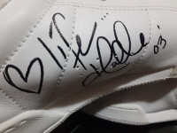 Autographed Reebok shoes Halle Berry