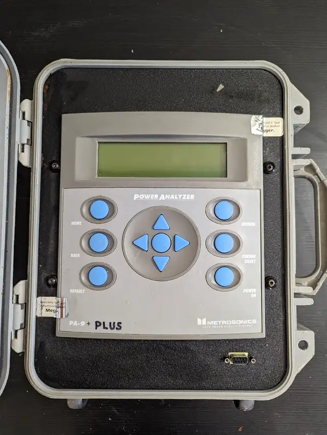 Metrosonics PA-9 Plus Portable Power Analyzer628632722275851223