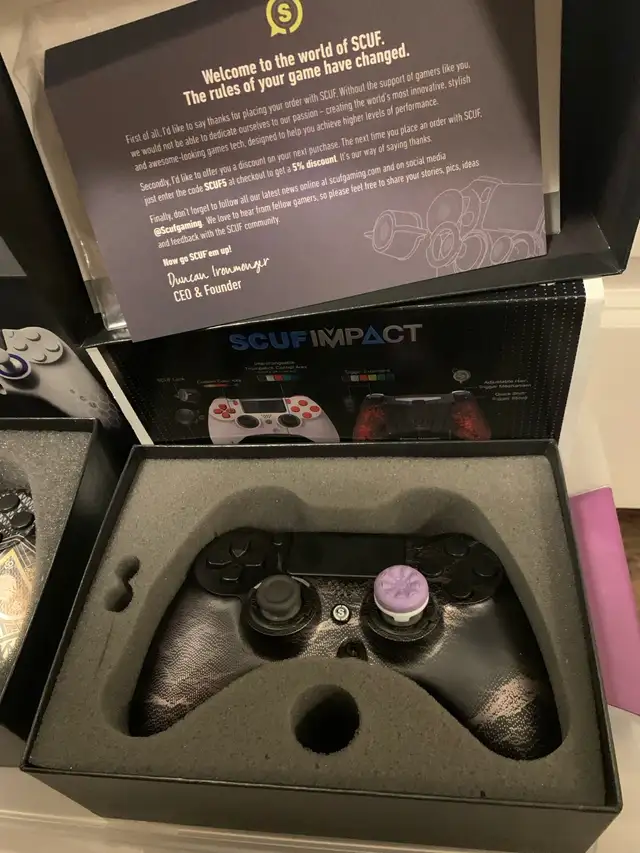 Scuf Impact Controller Like New  in Sony Playstation 4 in Burnaby/New Westminster - Image 5
