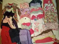 #3_Lot de vêtements pour fille 4 ans, ~30 items