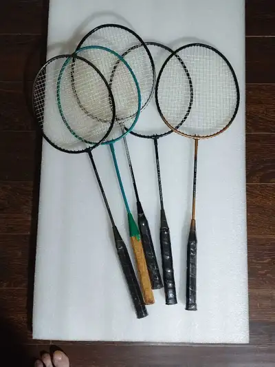 badminton rackets., View more