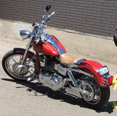 This 2007 Harley-Davidson Screamin’ Eagle Dyna is pure American muscle on two wheels. Factory Scream...