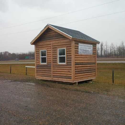 Cabin/Bunkie - 8ftx10ft - On skids - Insulated/finished inside in Commercial & Office Space for Sale in Edmonton