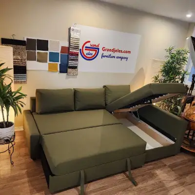 canapé-lit IKEA FRIHETEN Sofa-bed Divan-lit sectionnel Livraison, View more
