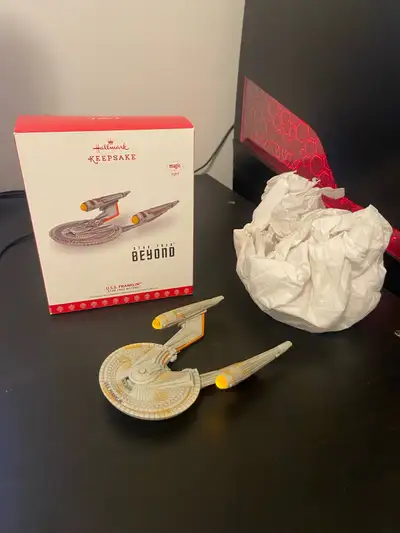 Hallmark 2017 U.S.S Franklin Star Trek Beyond Christmas Ornament, View more
