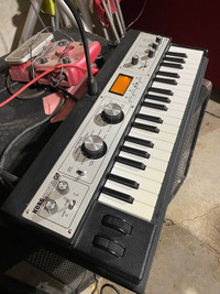 Microkorg xl and behringer umx610 control and kaossilator pro 