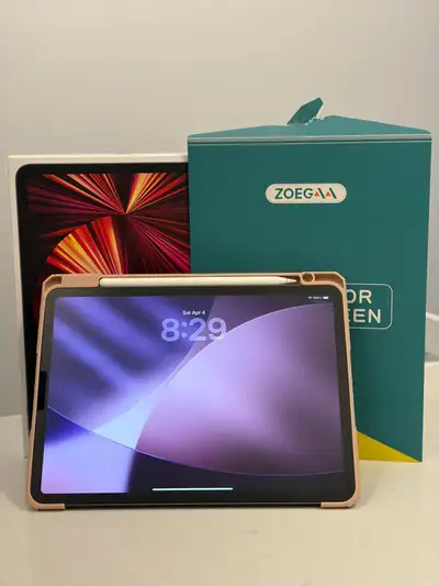 iPad Pro 11” (3rd gen, 128GB)	with	Apple Pencil, View more