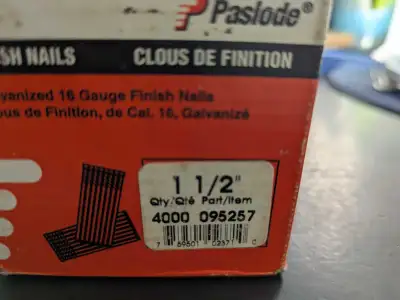 Paslode Finishing Nails 16 gauge 1 1/2 Inch, View more