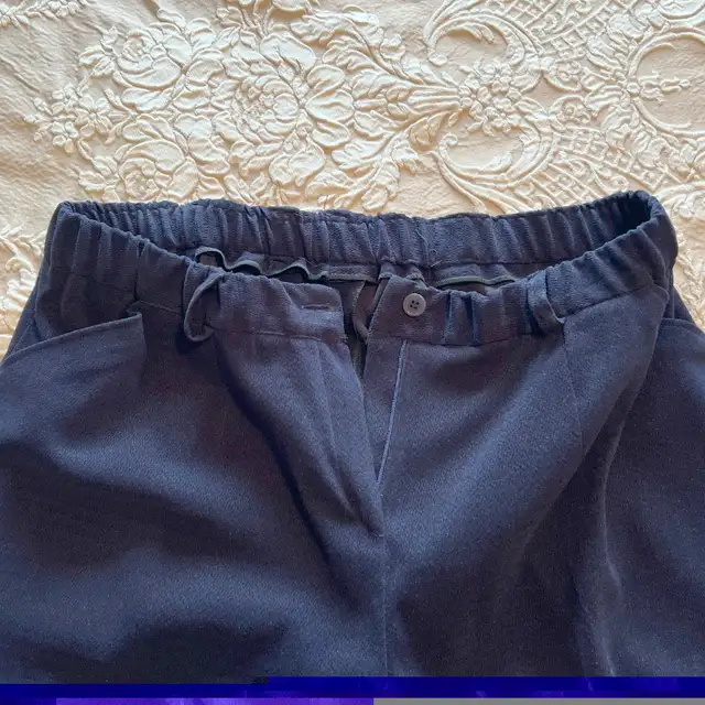Navy Blue Designer Tailor-Made One-Of-A-Kind Women's Pant Suit! in Women's - Other in Calgary - Image 11