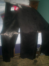 NEW ladies real leather pants and real suede pants