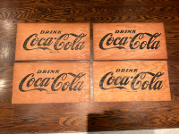 Coca-cola wood panels $25 each