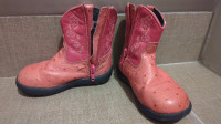 Pink Toddler Cowgirl Boots Size 7